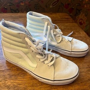 Vans Women's High-Top Sneakers - light mint green